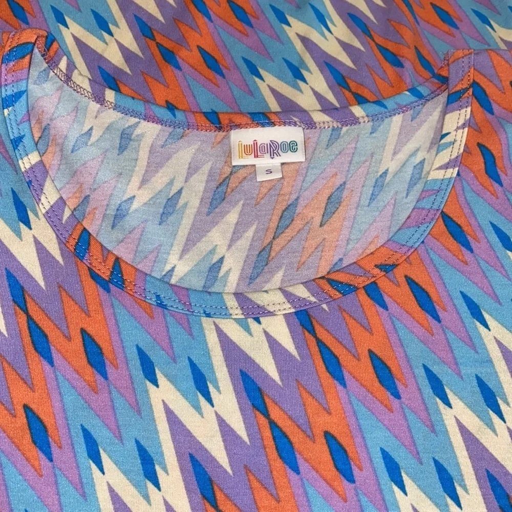 LuLaRoe Ana maxi dress size S geometry pattern - Picture 6 of 12